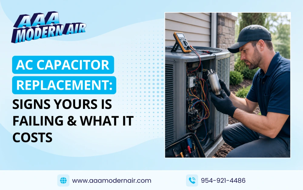 AC Capacitor Replacement_ Signs Yours Is Failing & What It Costs